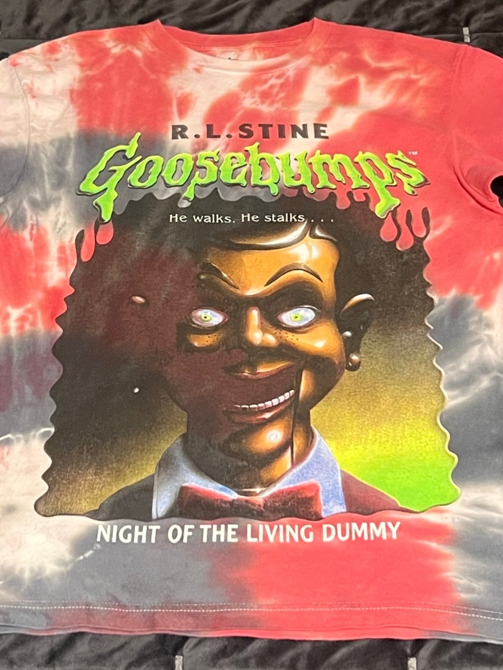 R.L. Stine Goosebumps Slappy T-Shirt Men's Small - S